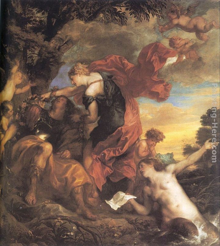 Sir Antony van Dyck Rinaldo and Armida